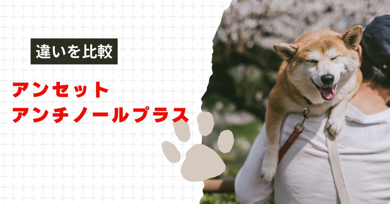 アンセットとアンチノールプラスの違い