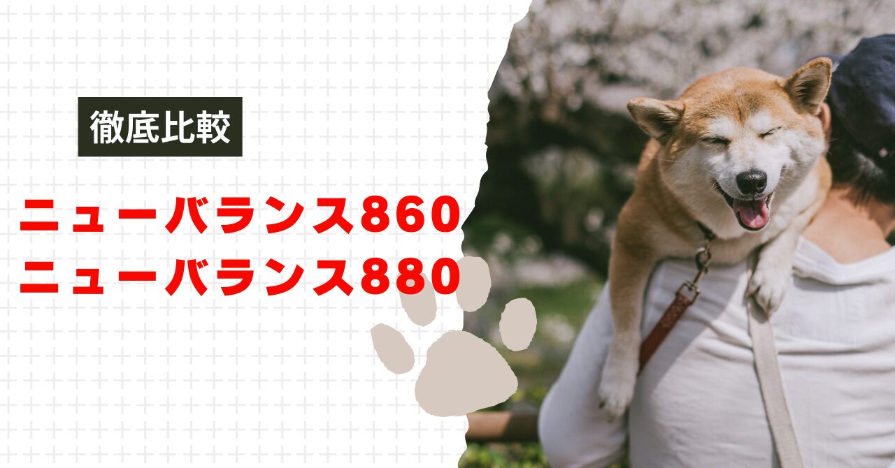 ニューバランス860と880の違い